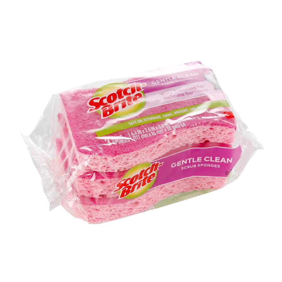 3M Scotch-Brite Delicate Duty Scrub Sponge (3 Pc.)