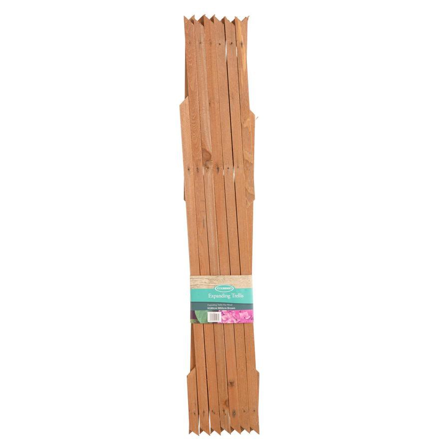 Tildenet Expanding Trellis Flat Timber (180 x 60 cm)