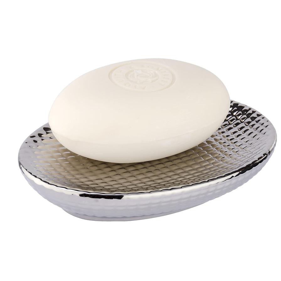 Wenko Dakar Ceramic Soap Dish (13.5 x 9.7 x 2.6 cm)