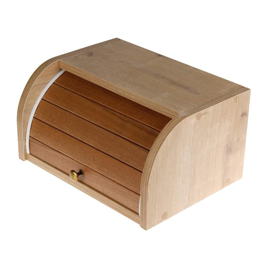 Orchid Wooden Bread Box (25 x 25 x 40 cm)