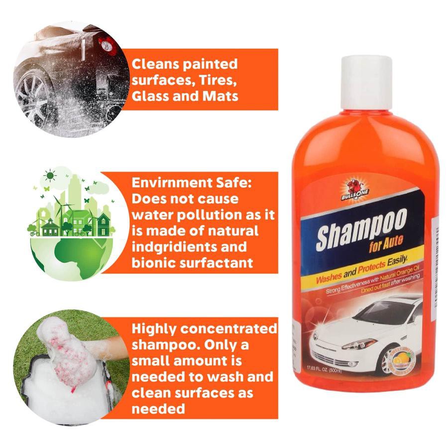 BullsOne Car Shampoo (500 ml)