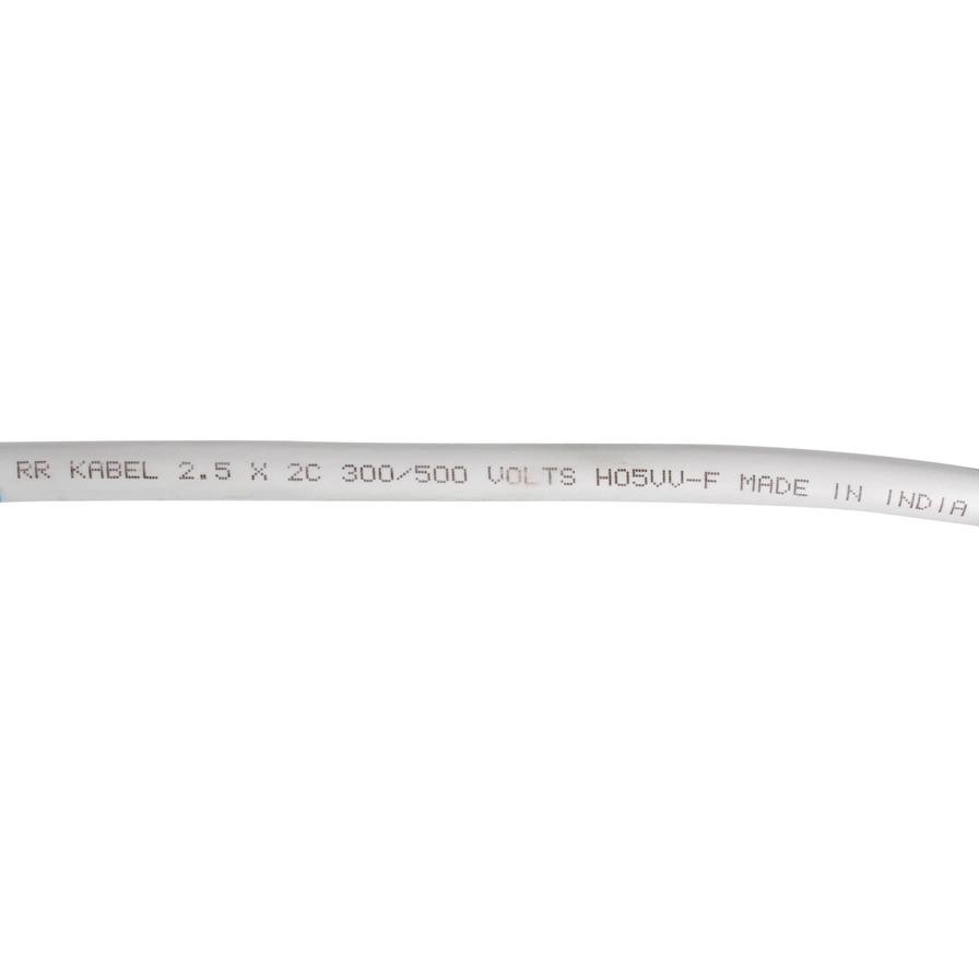 Oshtraco 2-Core Flexible Copper Cable Roll (2.50 mm x 1 m, Sold Per Meter)