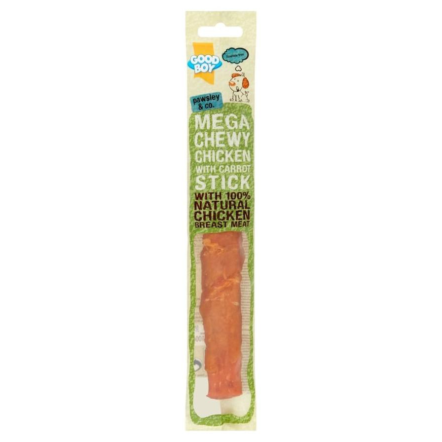 Armitage Good Boy Mega Chewy Chicken W/Carrot Stick Dog Treat (Adult Dogs, 100 g)