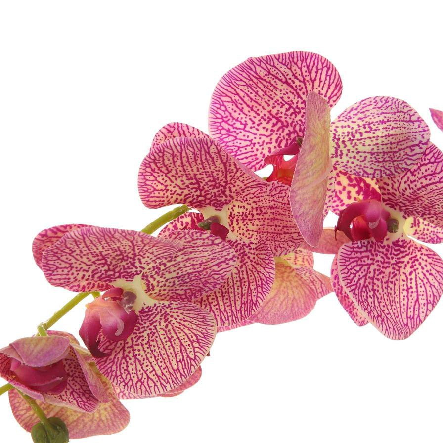 Artificial Orchid Plant (60 cm, Light Purple)