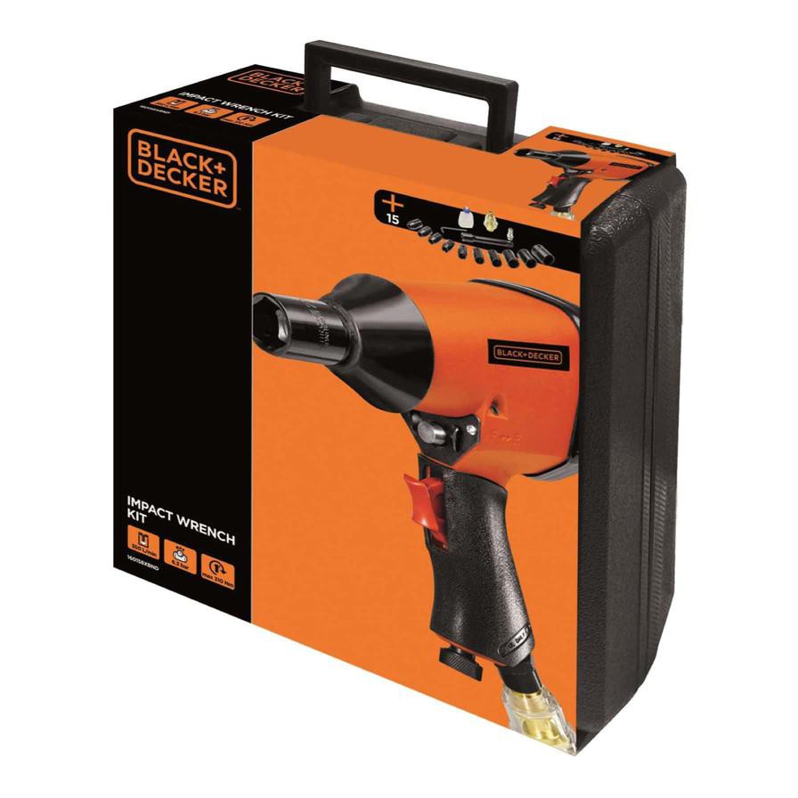 Black+Decker Air Impact Wrench Kit