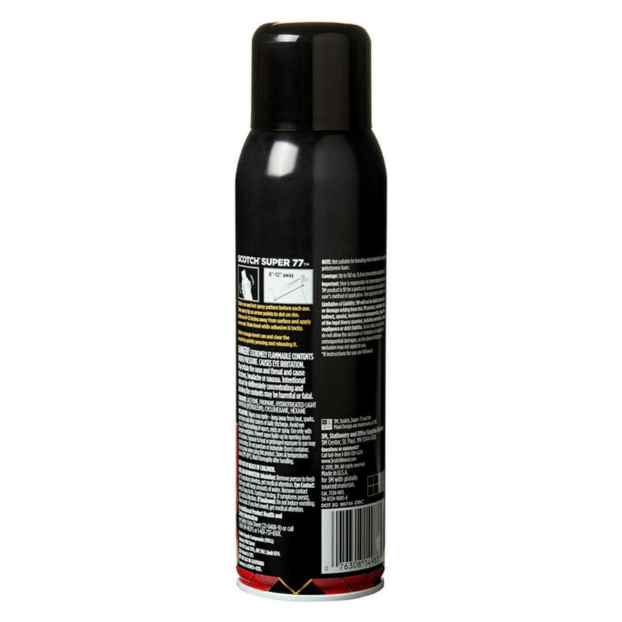 3M Scotch Super 77 Multi-Purpose Spray Adhesive (385 g)