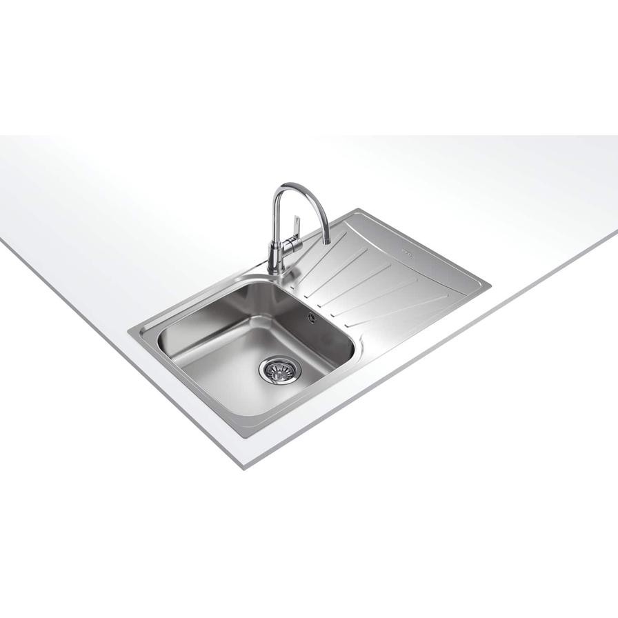 Teka Starbright Stainless Steel Inset Reversible Sink (50 x 86 cm)