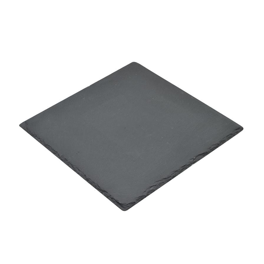 Raj Square Slate Plate (20 x 20 cm)