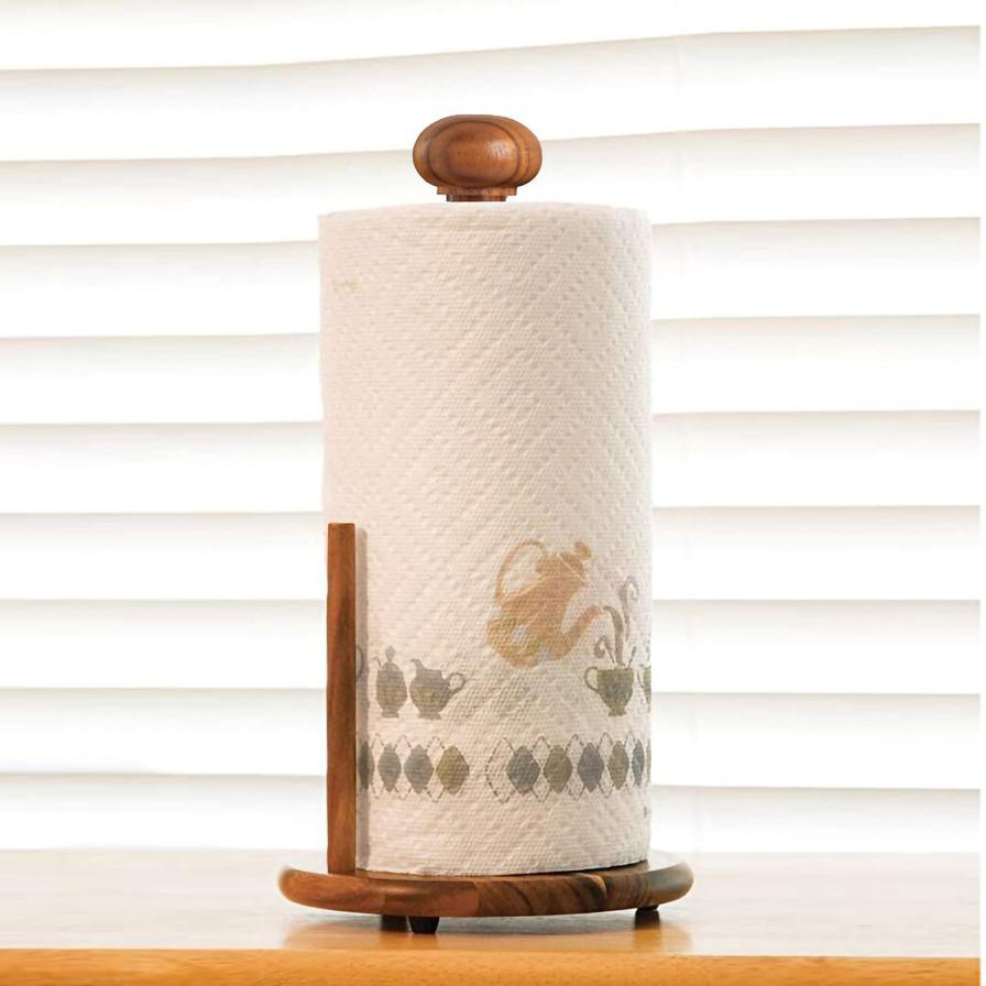 Billi Wooden Paper Towel Holder (17 x 17 x 35 cm)