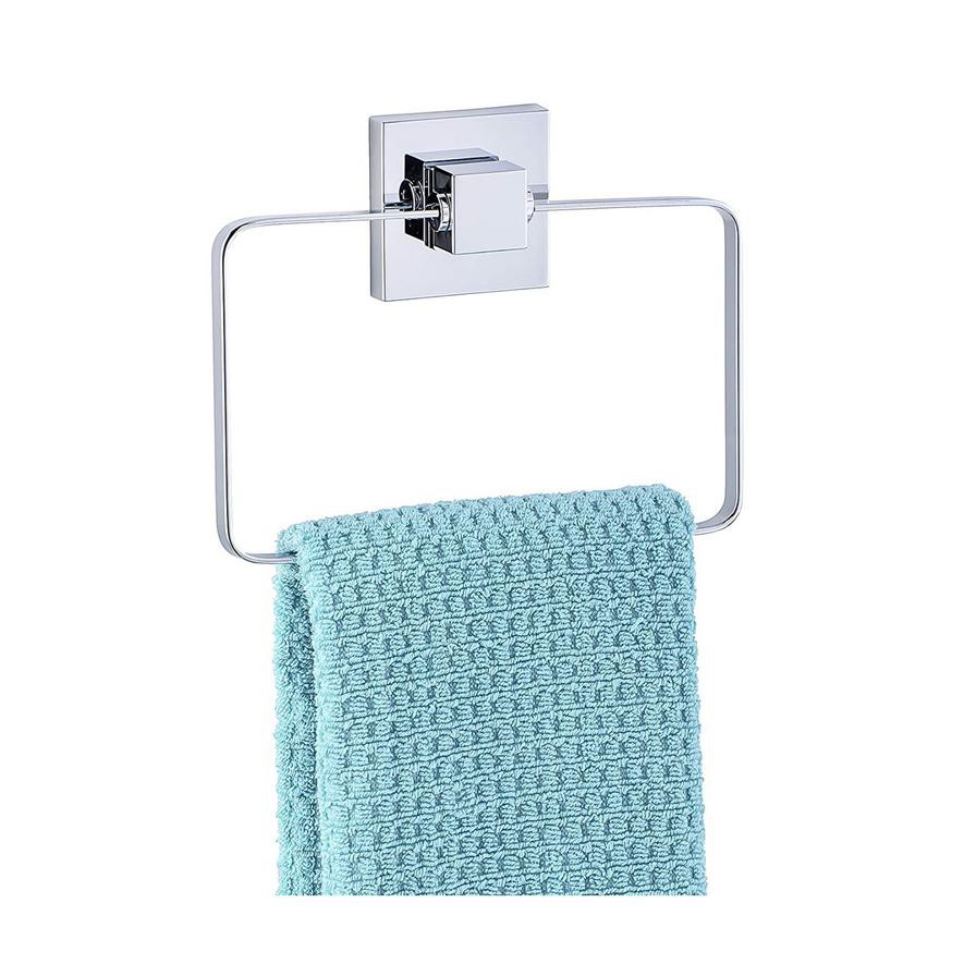 Wenko Quadro Towel Ring (18.5 x 2 cm)