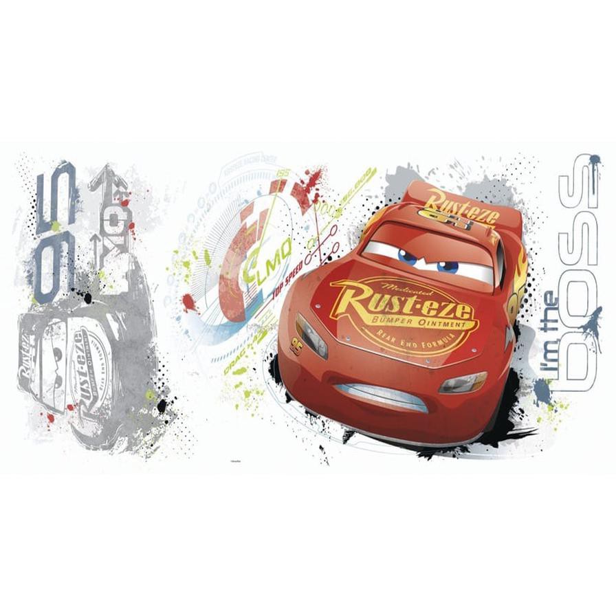 RoomMates McQueen Giant Wall Decal (43.8 x 92.7 cm)