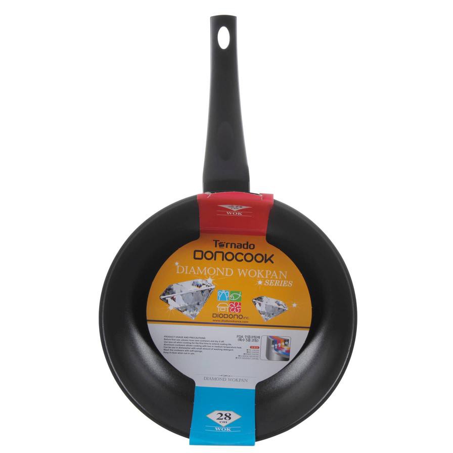 Tornado Donocook Aluminium Die Cast Wok (28 cm)