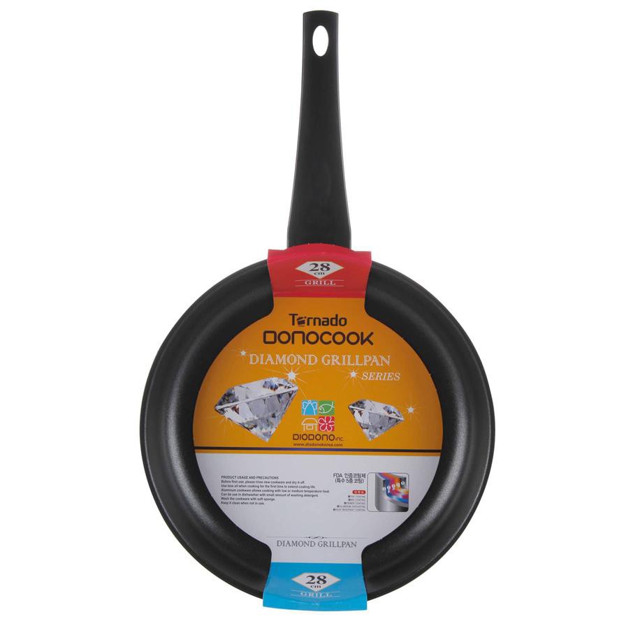 Tornado Donocook Aluminium Die Cast Grill Pan (28 cm)