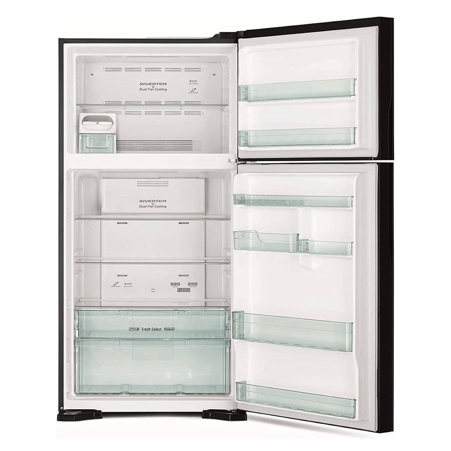 Hitachi Top Mount Refrigerator, RVG710PUK7GBK (710 L)