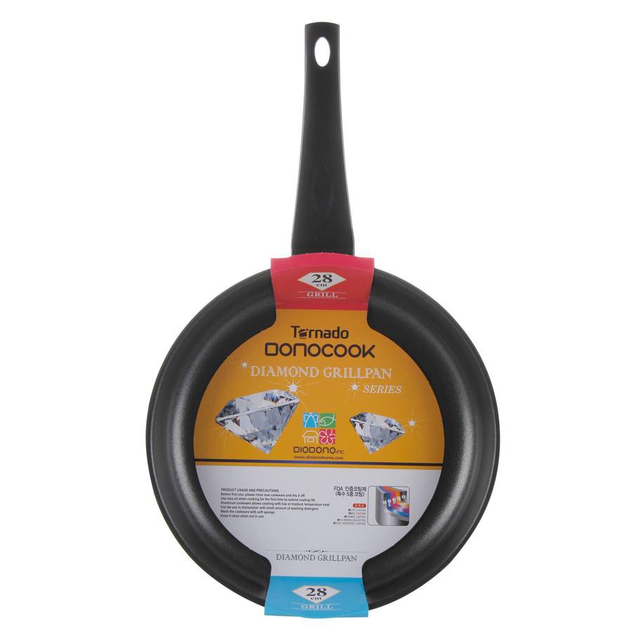 Tornado Donocook Aluminium Die Cast Grill Pan (28 cm)