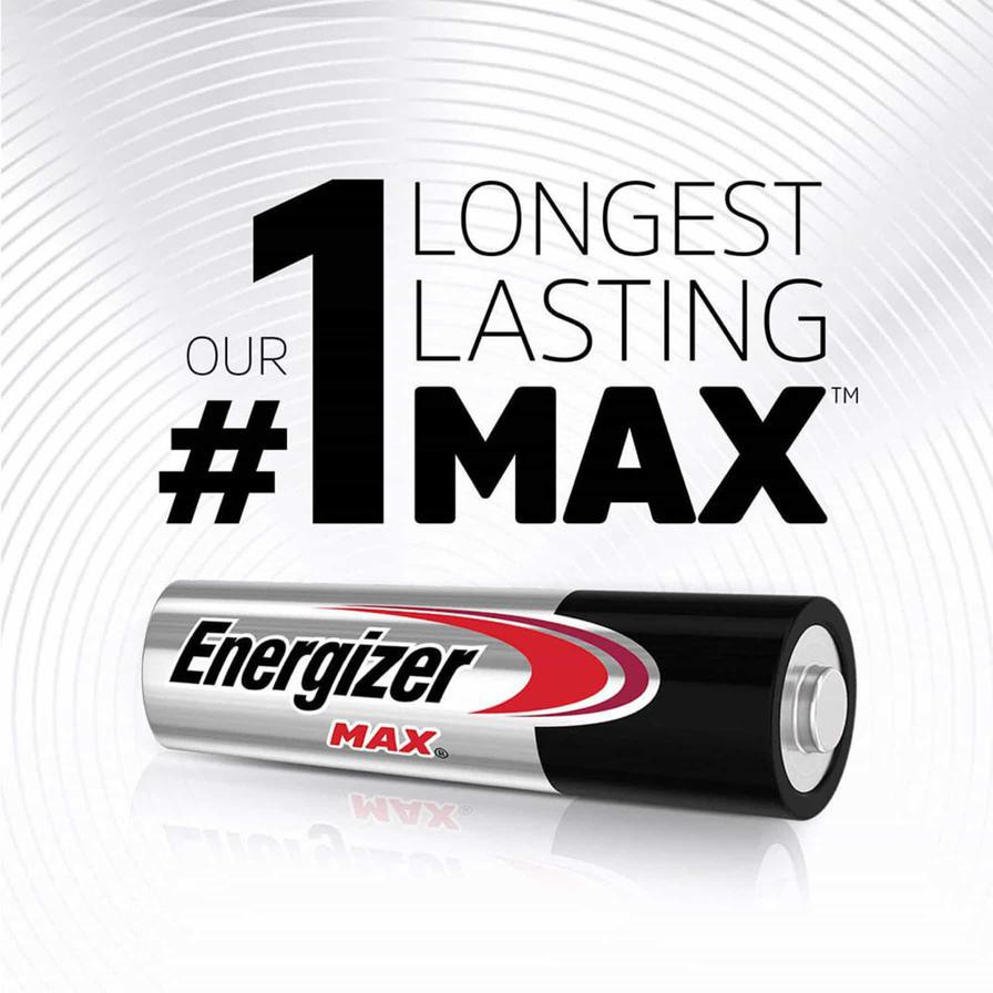 Energizer Max AA Alkaline Batteries (12 pcs)