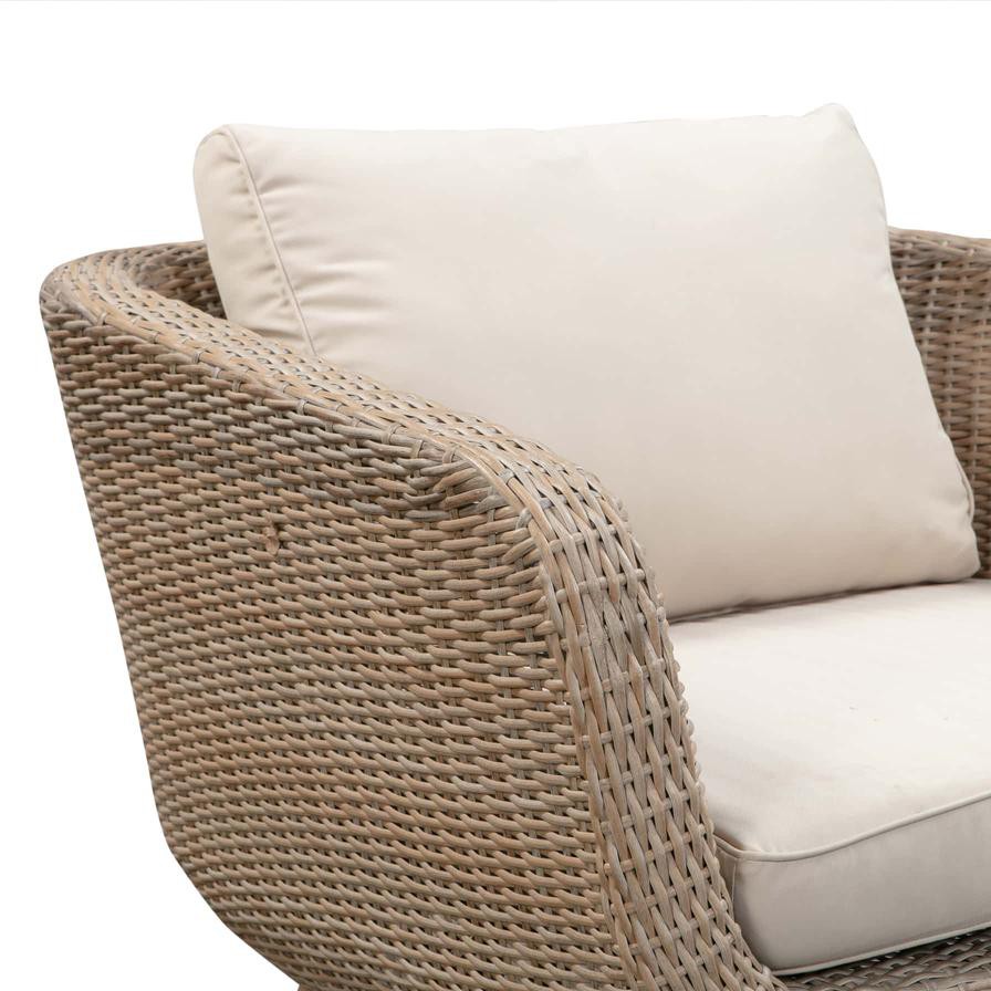 1 Seater Aarhus Wicker Sofa Generic, VTB-463005/1S (2 Pc.)