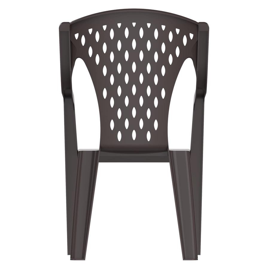 Cosmoplast Plastic Queen Armchair (59 x 58 x 93 cm)