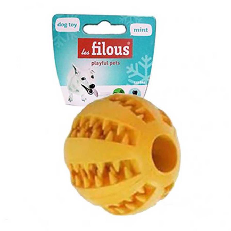 Les Filous Dental Rubber Ball for Dogs