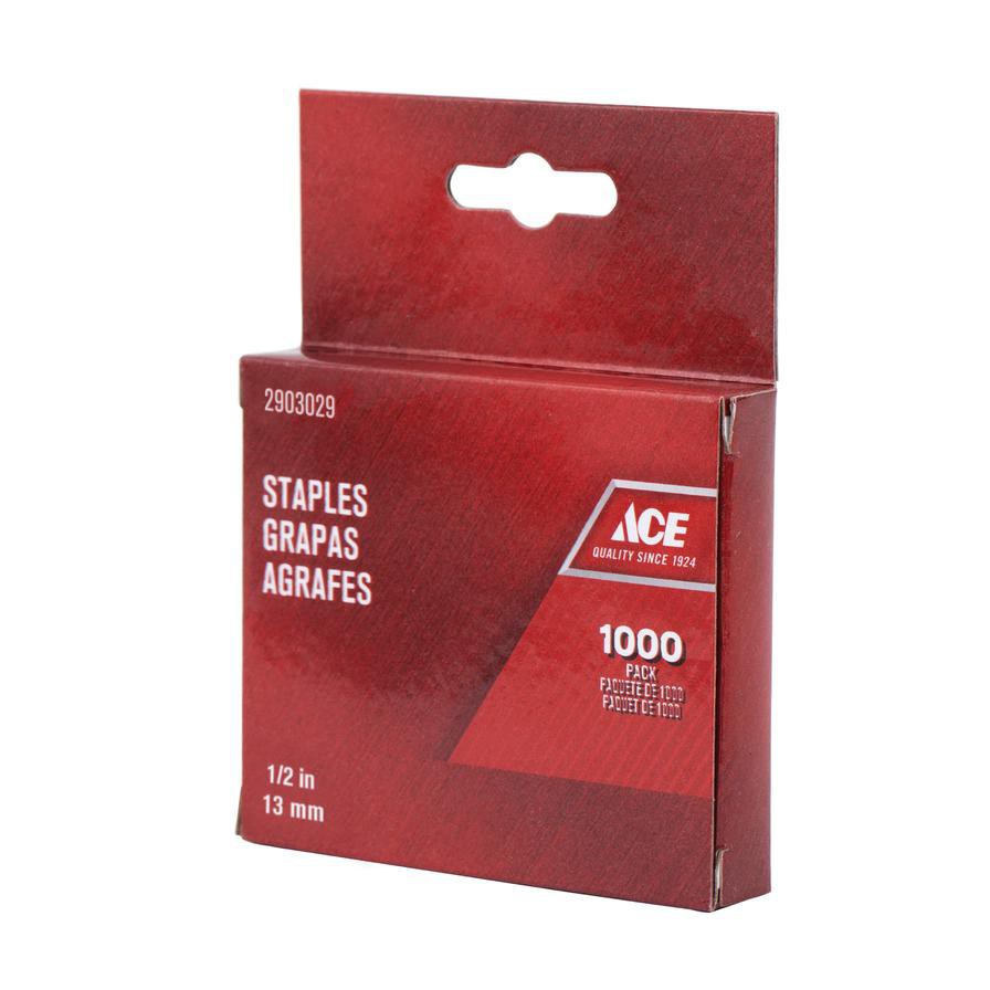 Ace T-50 Staple Pack (1.27 cm, 1000 Pc.)