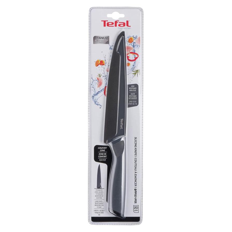 Tefal Fresh Kitchen Stainless Steel Slicing Knife (20 cm)