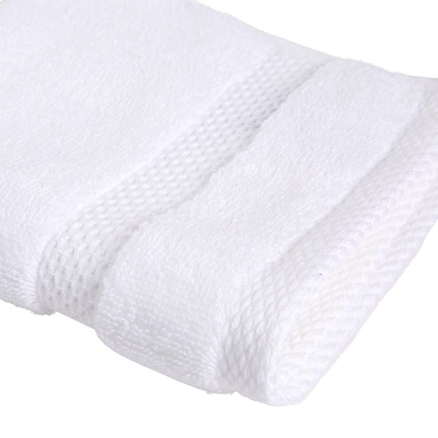 Truebell Classic Face Towel (33 x 33 cm, White)