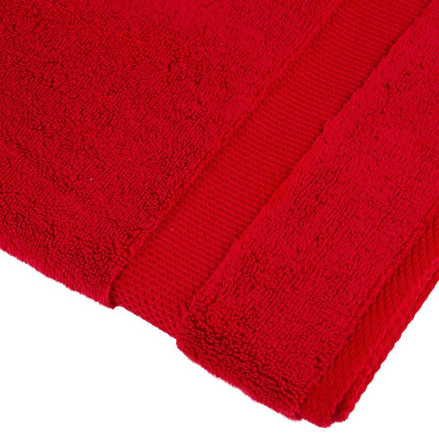 Truebell Classic Hand Towel (50 x 80 cm, Red)