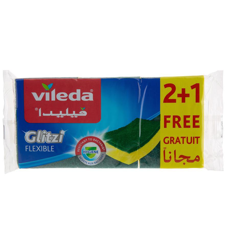 Vileda Flexible Sponge (2 pc + 1 Free)