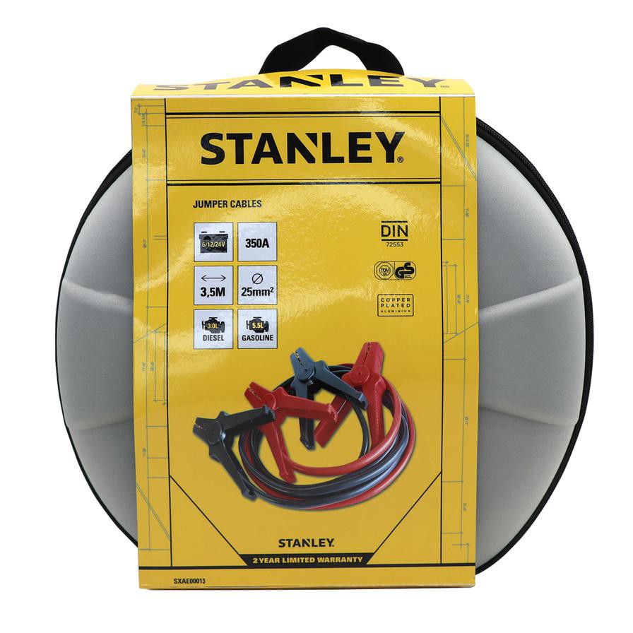 Stanley Jumper Cables W/Hard Case (3.5 m)