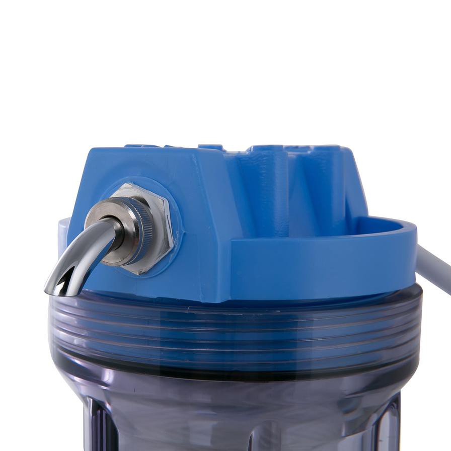 So Safe Counter Top Regular Water Purifier (Blue/Clear)