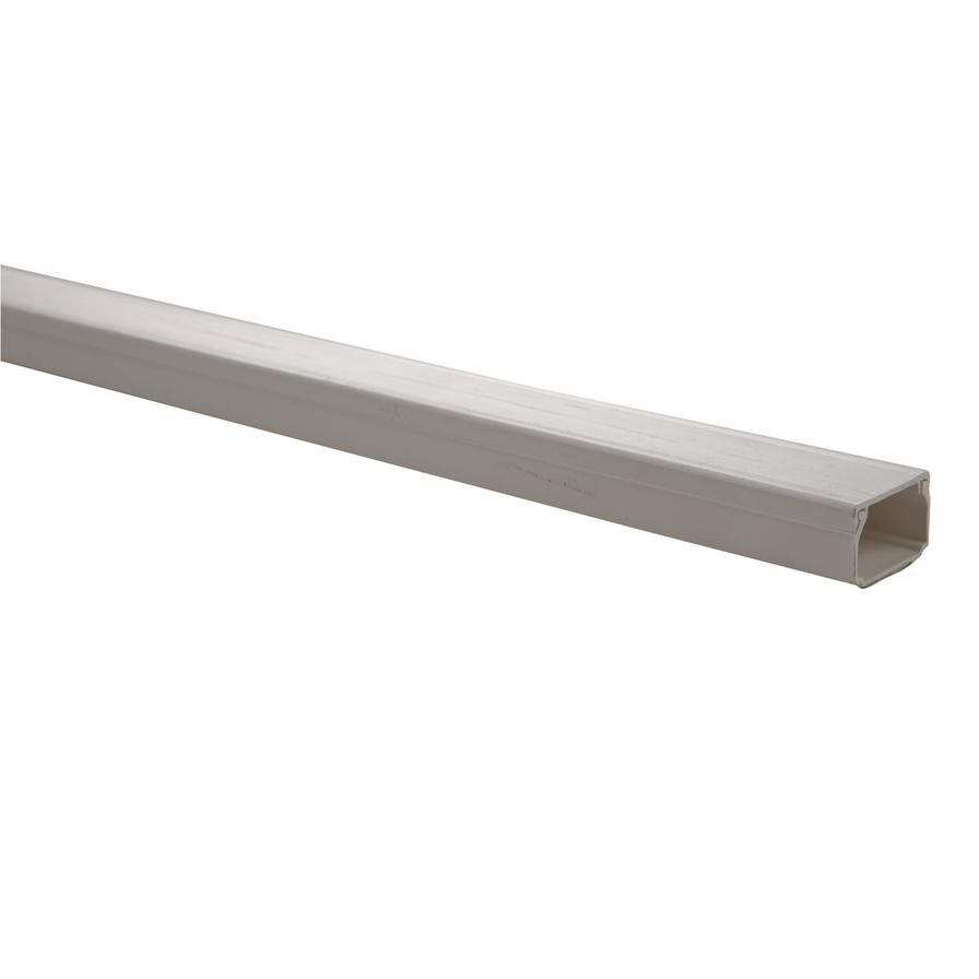 Mkats Self-Adhesive Floor Trunking (25 mm x 2 m, White)