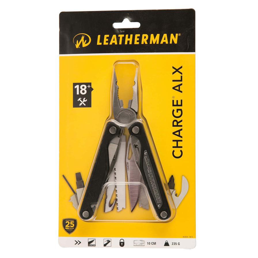 Leatherman 18 in 1 Multi Tool (10 cm, Black/Silver)