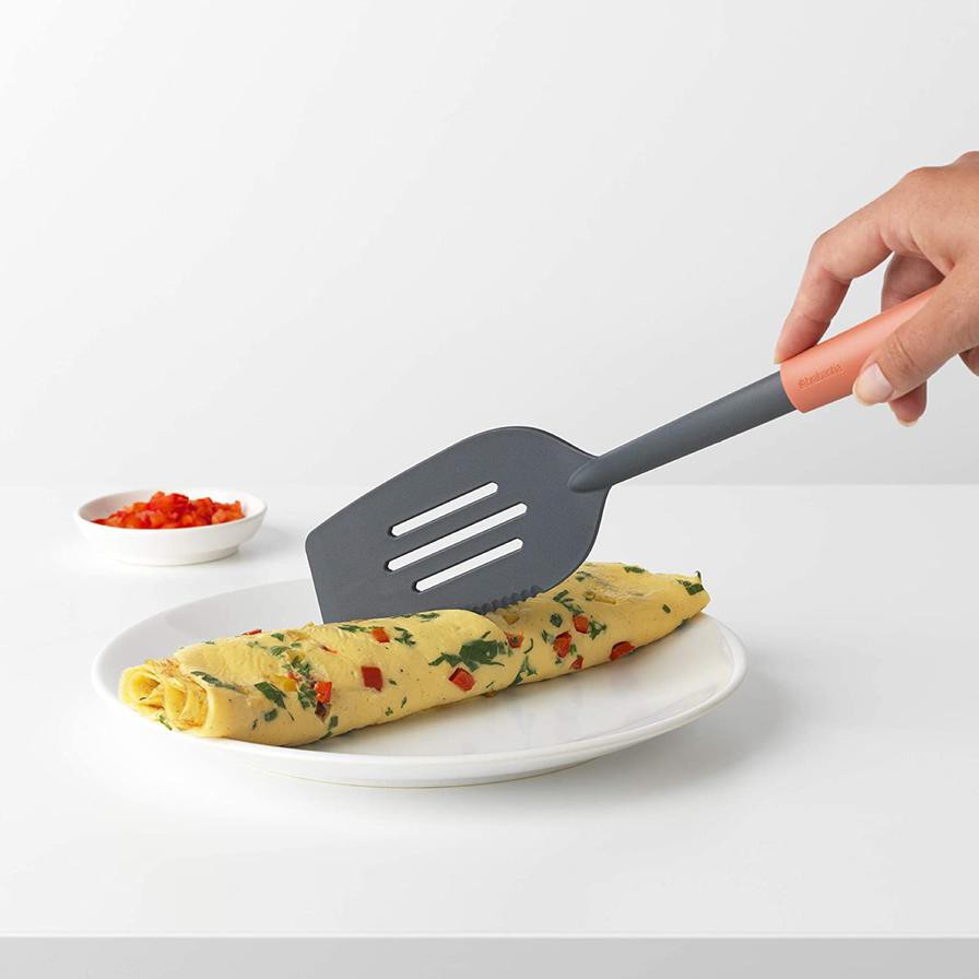 Brabantia Tasty+ Nylon Spatula Plus Cutting Edge (3.9 x 6.8 x 34.8 cm)