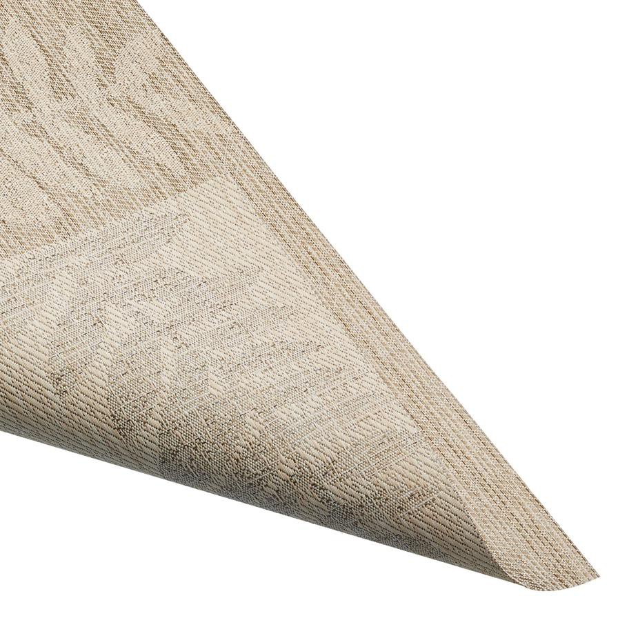 KitchenCraft Woven Leaf Placemat (30 x 45 cm, Beige)