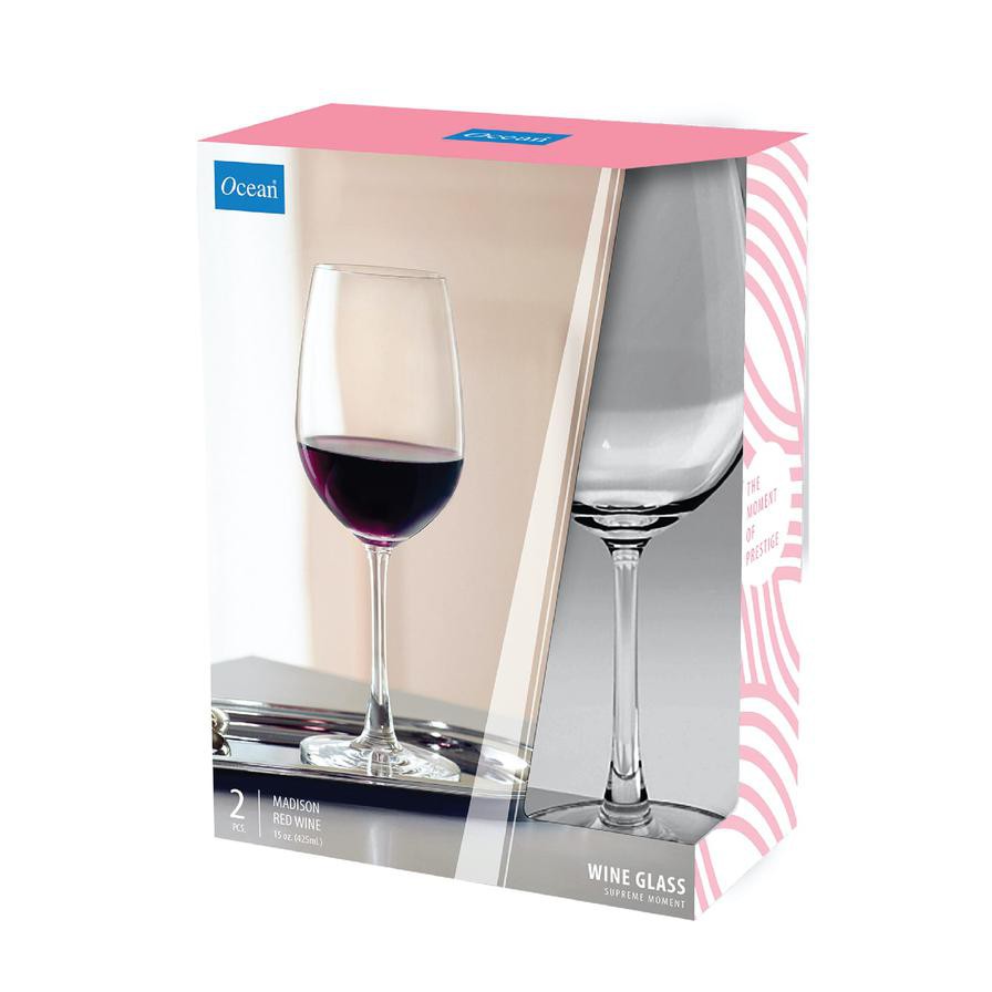 Ocean Madison Glass Beverage Set (425 ml, 2 pcs)