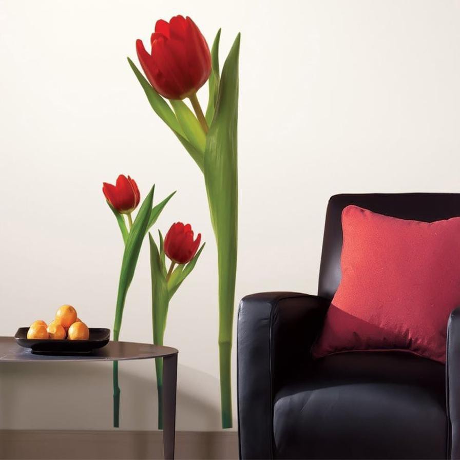 Room Mates Tulips Peel & Stick Wall Decal (6 x 20 inch)