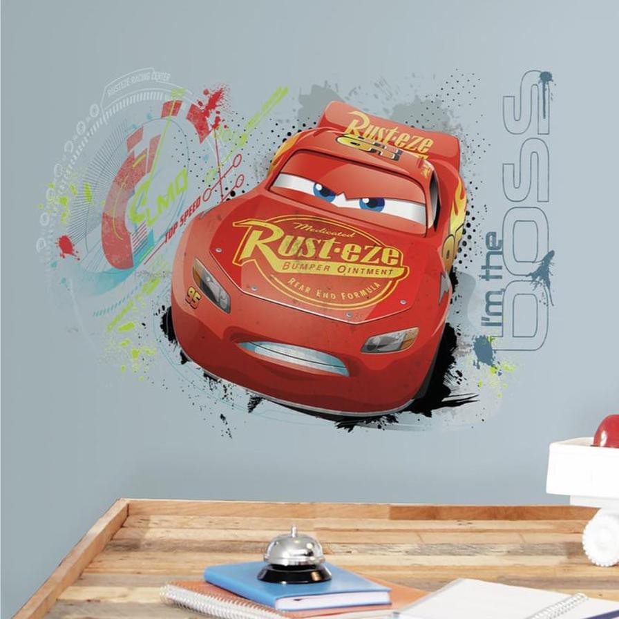 RoomMates McQueen Giant Wall Decal (43.8 x 92.7 cm)