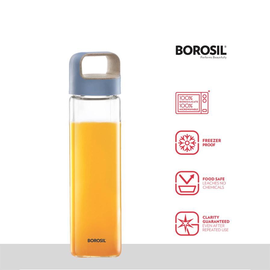 Borosil Neo Borosilicate Glass Bottle (500 ml)