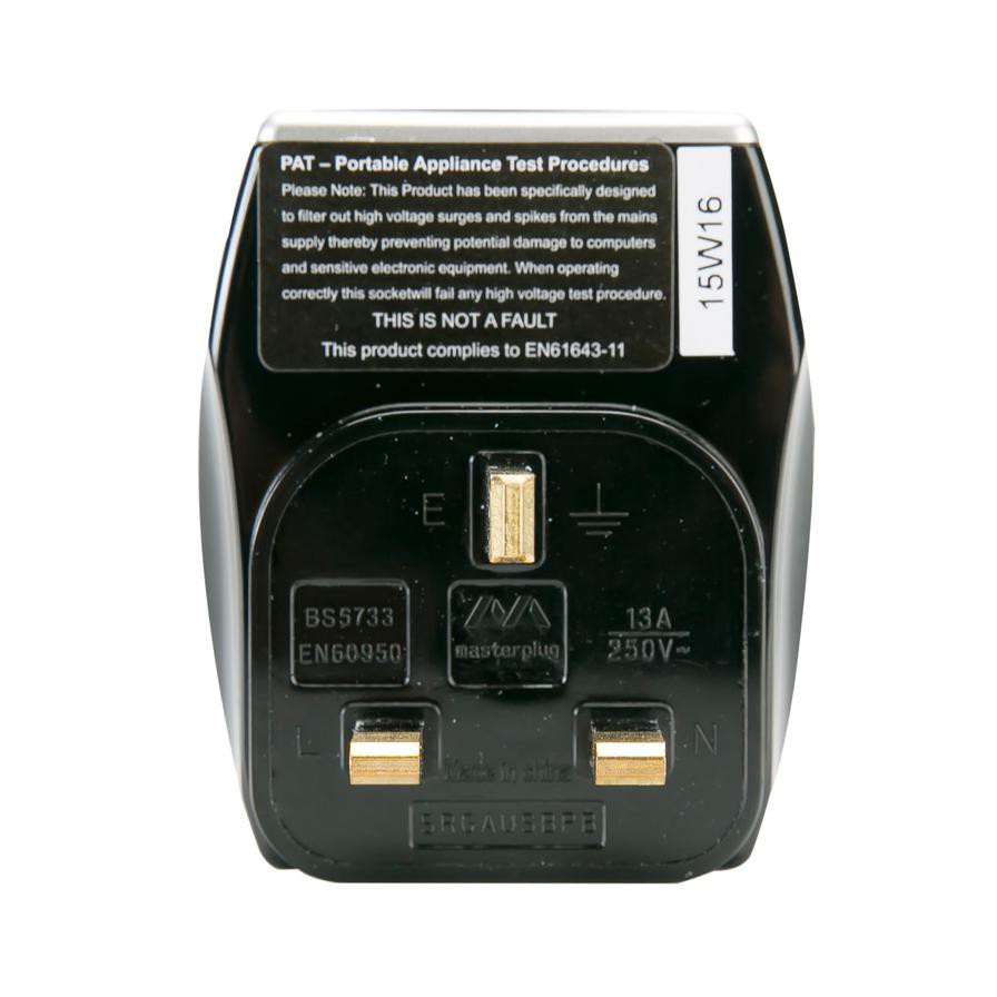 Masterplug Surge Protected USB Charger