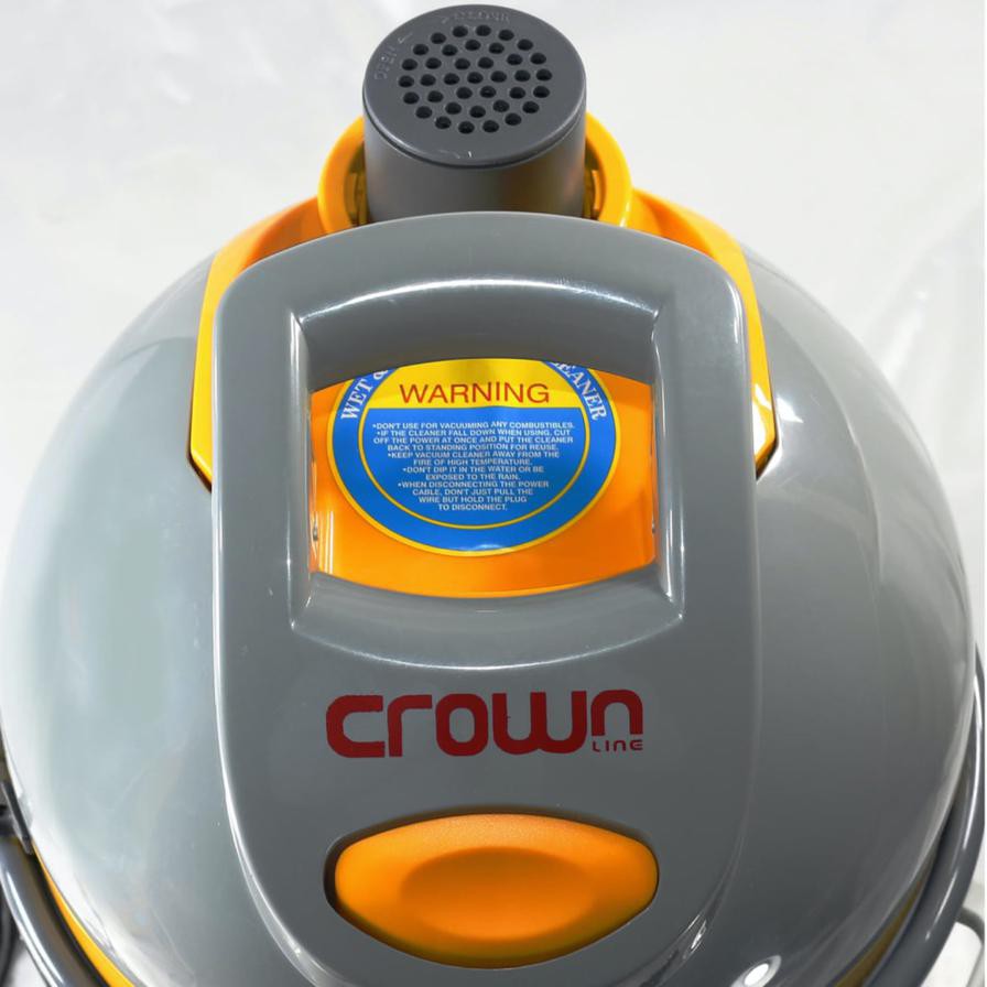 Crownline Wet & Dry Vacuum Cleaner, SS23 (32 L, 1200 W)