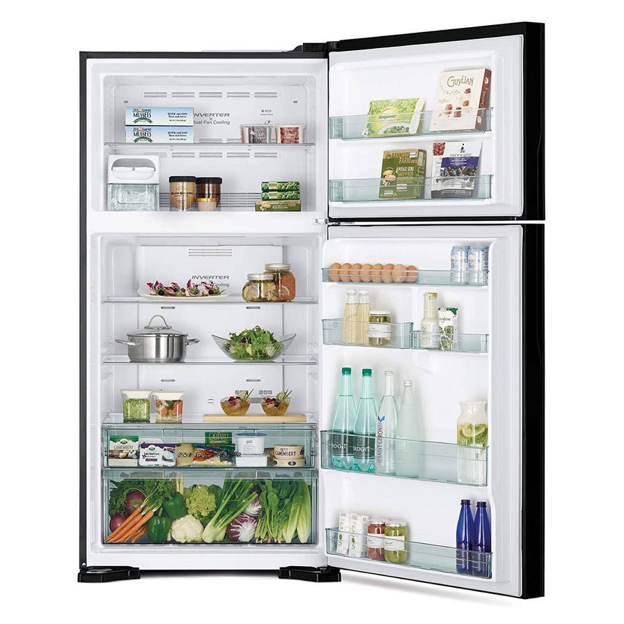 Hitachi Top Mount Refrigerator, RVG710PUK7GBK (710 L)