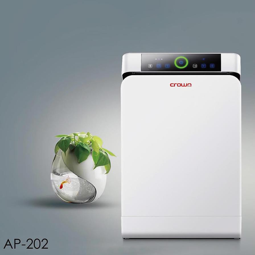 Crownline Air Purifier (50 W, White)