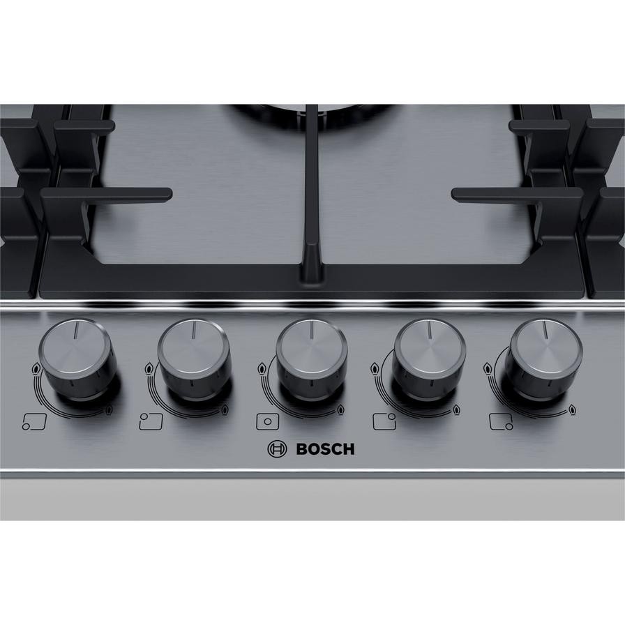 Bosch Serie | 6 5 Burner Gas Hob, PCQ9B5O90M (4.5 x 91.5 x 52 cm)