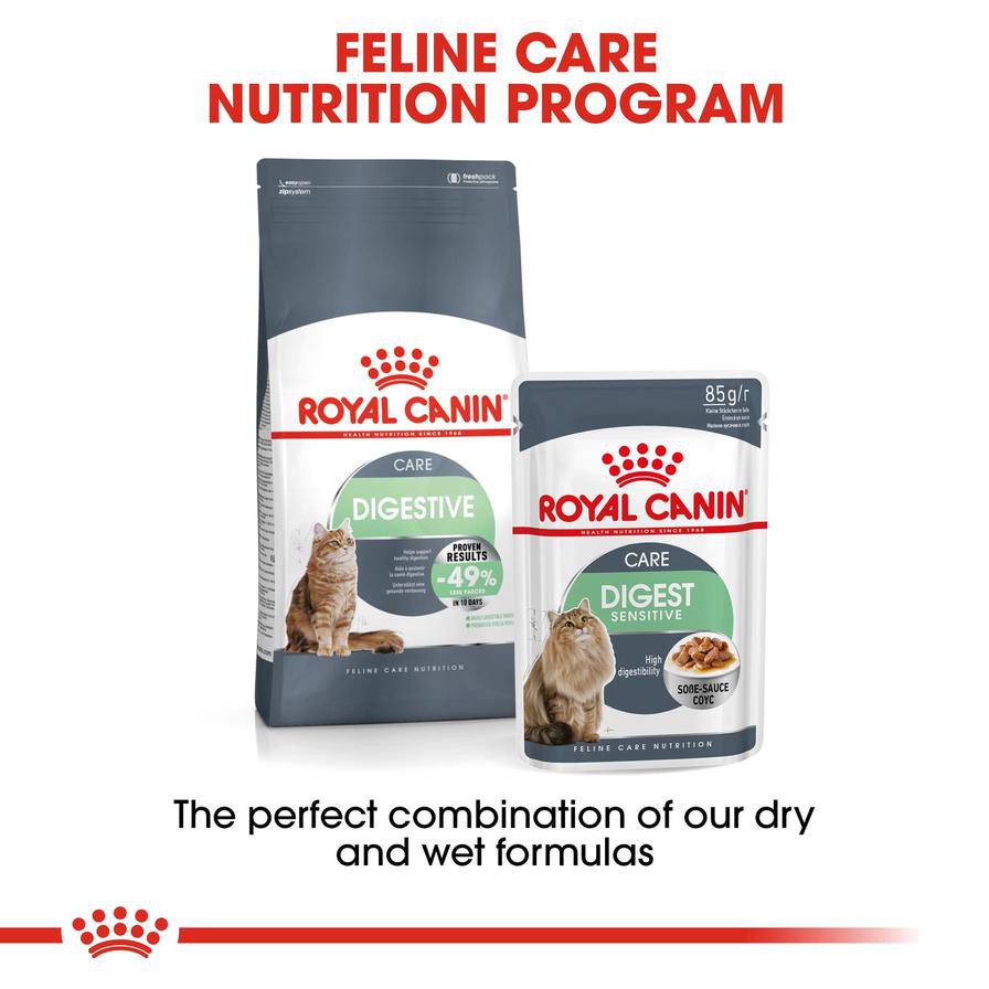 Royal Canin Feline Care Nutrition Digestive Care Dry Cat Food (Adult Cats, 2 kg)