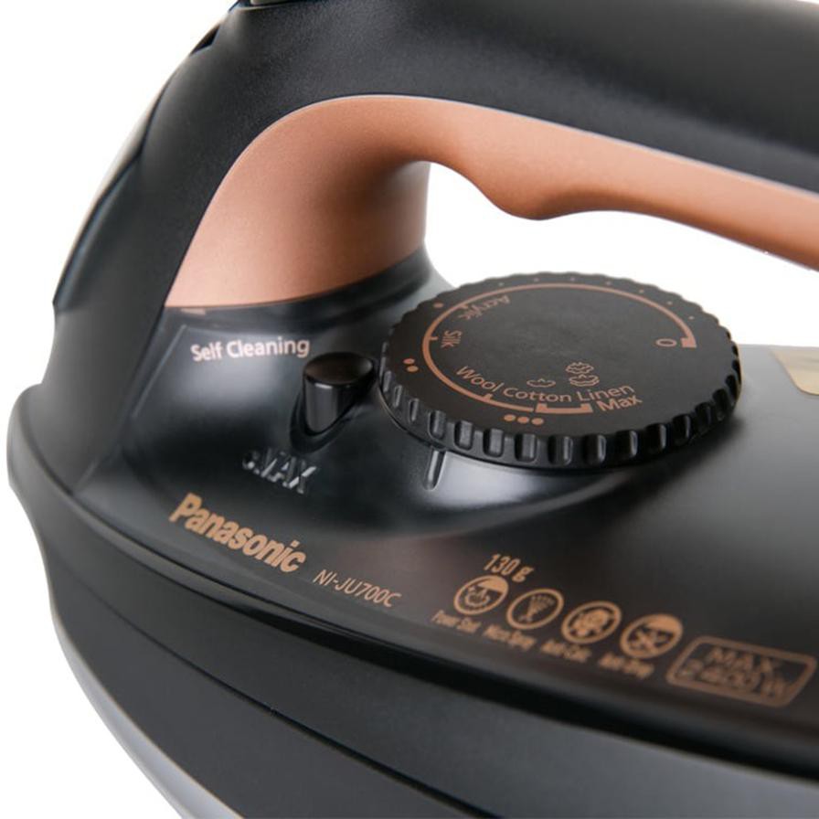 Panasonic NI-JU700C Steam Iron (2400 W, Gold)