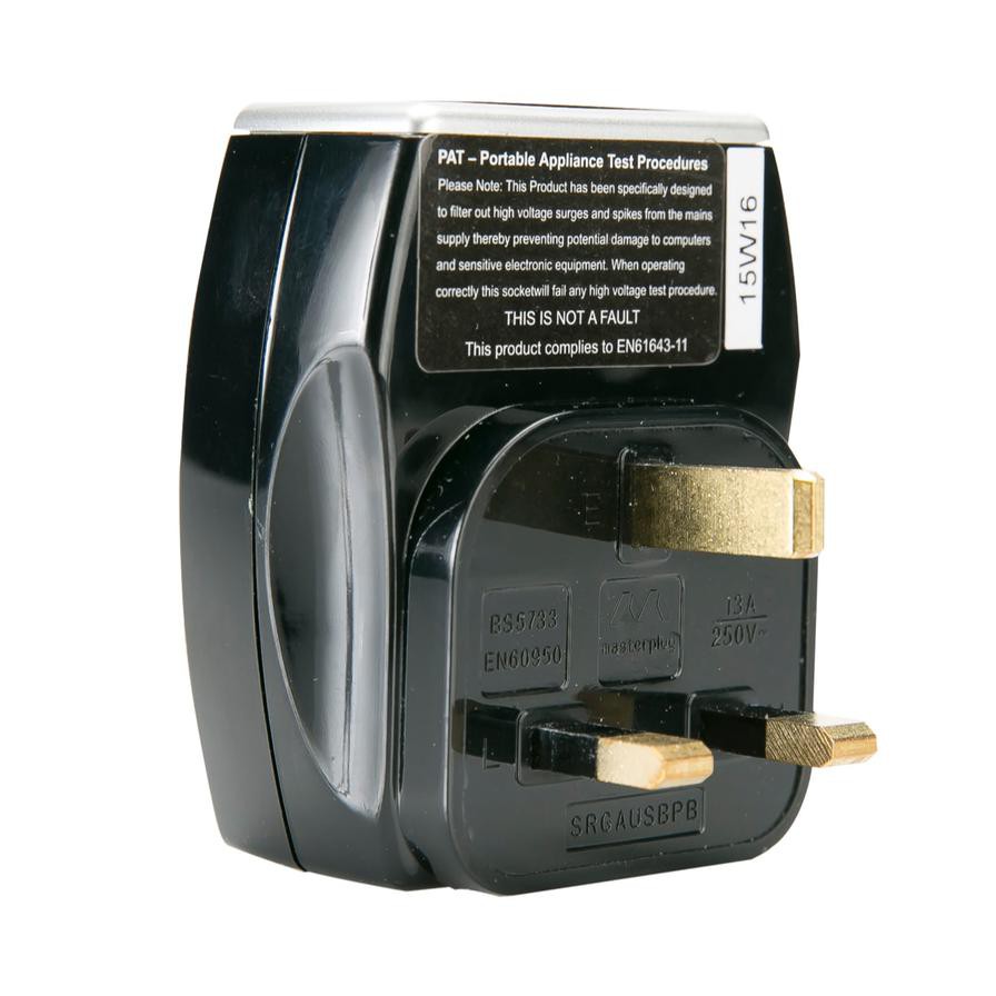 Masterplug Surge Protected USB Charger