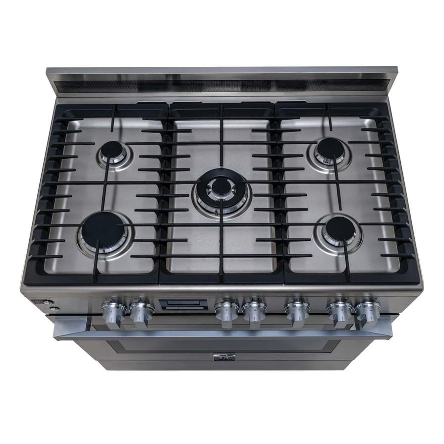 Electrolux Freestanding 5-Burner Gas Cooker, EKG9241Z7X (90 x 60 x 85 cm)