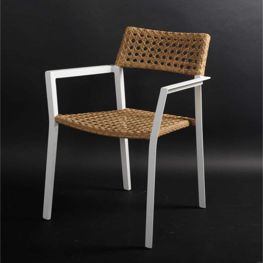 Inspiration Aluminium Wicker Dining Armchair Influence (54 x 59 x 86 cm)