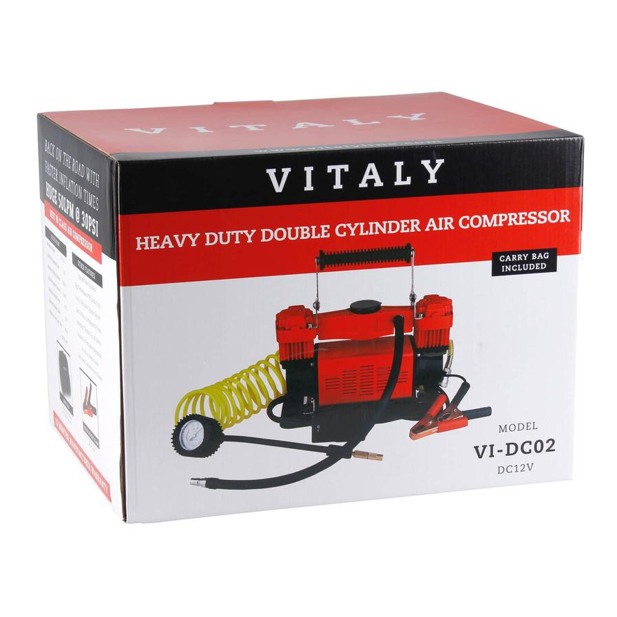 Vitaly Double Cylinder HD Air Compressor