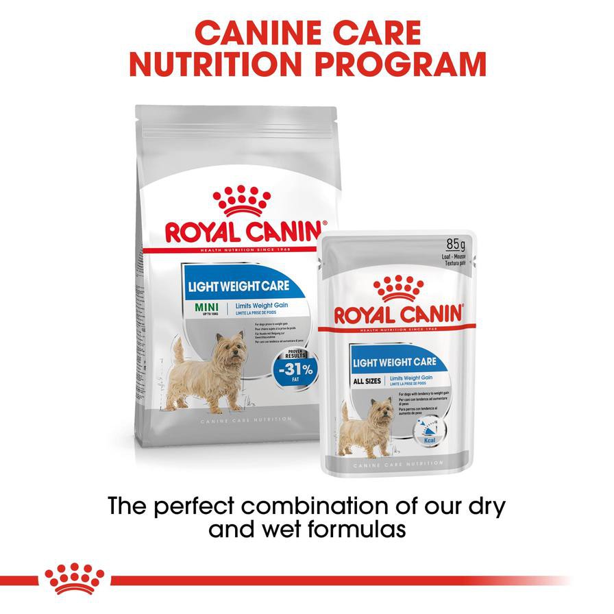 Royal Canin Canine Care Nutrition Light Weight Care Dry Dog Food (Mini Adult Dogs, 3 kg)